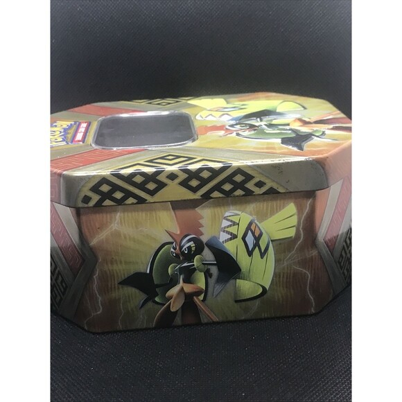 Pokemon Tapu Koko GX Prism Metal Tin - Collectible Card Storage - Picture 5 of 7